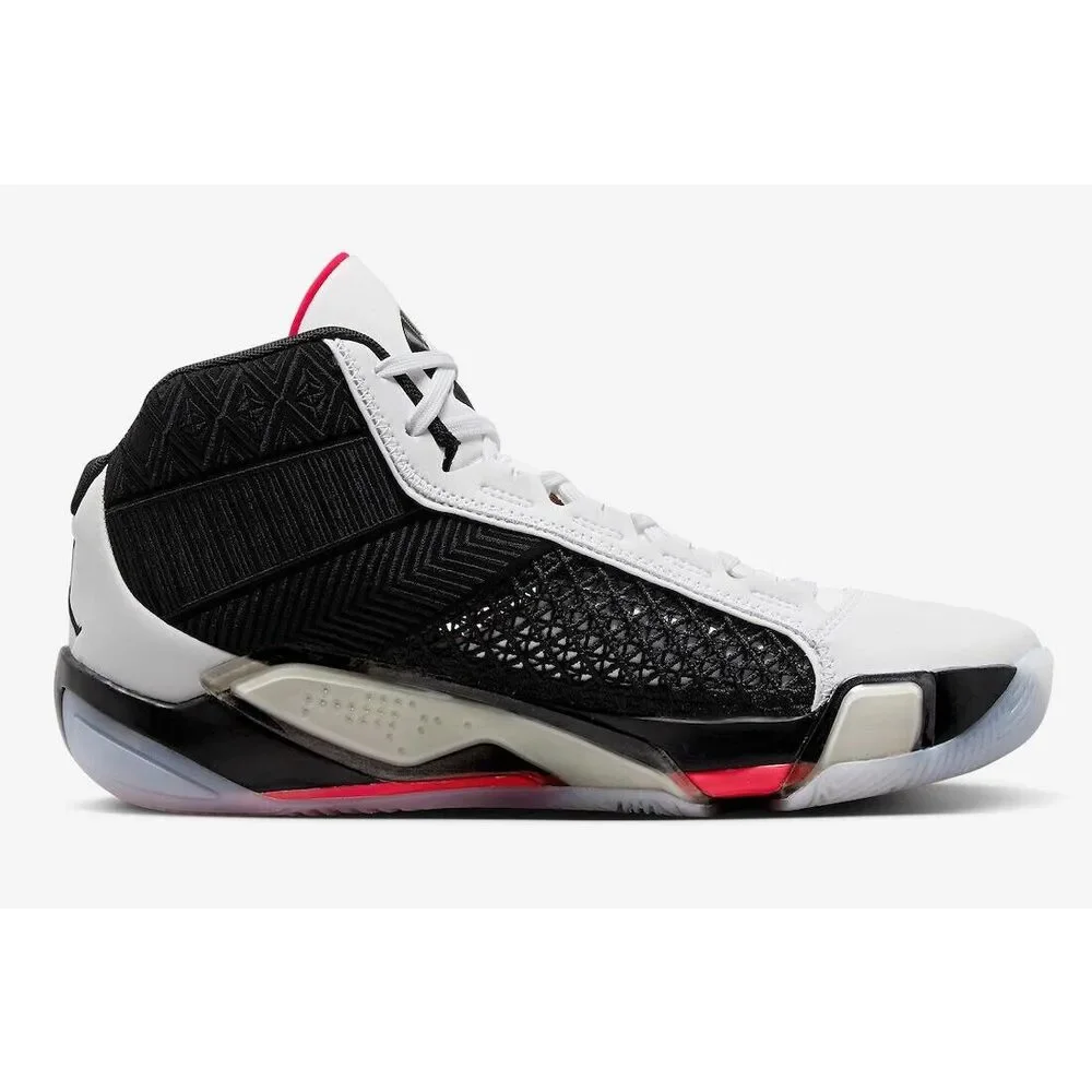 Air Jordan 38 'Fundamentals' DZ3356-106 Men White Black Basketball Shoes FL3128 - Picture 10 of 15
